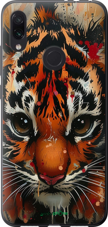 Силиконовый чехол Mini tiger для Xiaomi Redmi Note 7 - 6052u-1639 изображение 
