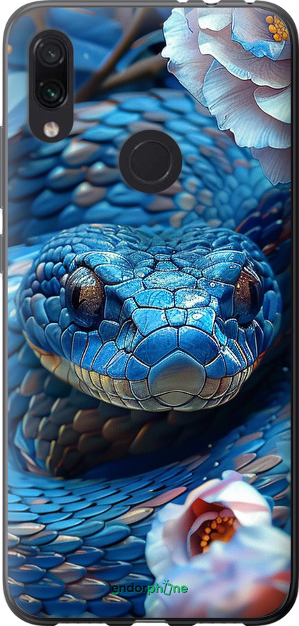 Силіконовий чехол Blue Snake для Xiaomi Redmi Note 7 - 6079u-1639 изображение 