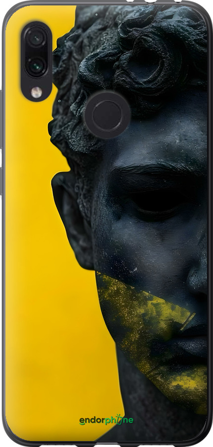 Силиконовый чехол Статуя арт для Xiaomi Redmi Note 7 - 6330u-1639 изображение 