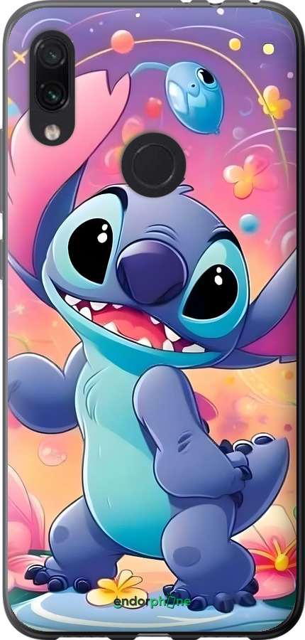 Силіконовий чехол Стич 2 для Xiaomi Redmi Note 7 - 6371u-1639 изображение 