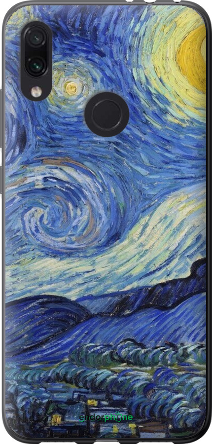 Силиконовый чехол «Звездная ночь» Винсента Ван Гога для Xiaomi Redmi Note 7 - 6433u-1639 изображение 