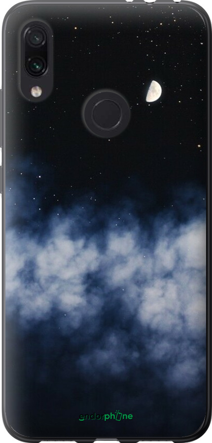 Силиконовый чехол Ночное небо для Xiaomi Redmi Note 7 - 6450u-1639 изображение 