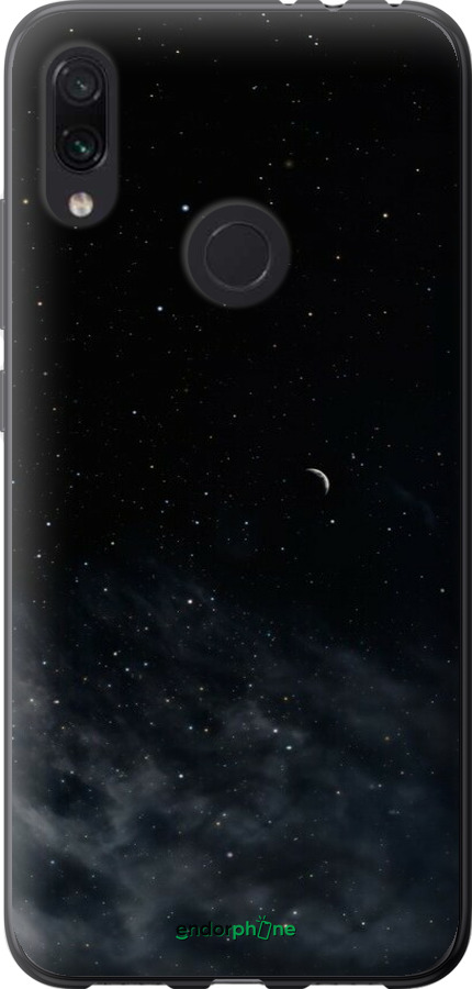 Силіконовий чехол Нічне небо для Xiaomi Redmi Note 7 - 6451u-1639 изображение 