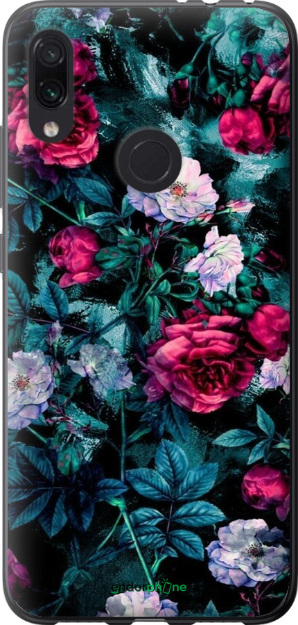 Силіконовий чехол Сад та троянди для Xiaomi Redmi Note 7 - 6483u-1639 изображение 