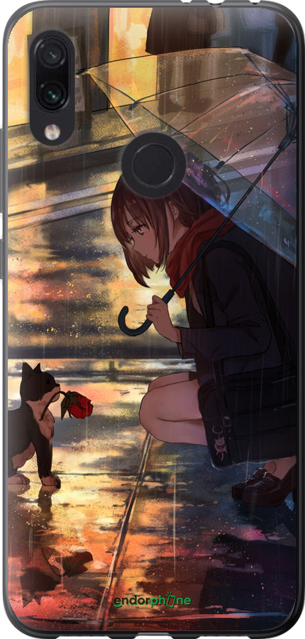 Силіконовий чехол Anime для Xiaomi Redmi Note 7 - 6609u-1639 изображение 