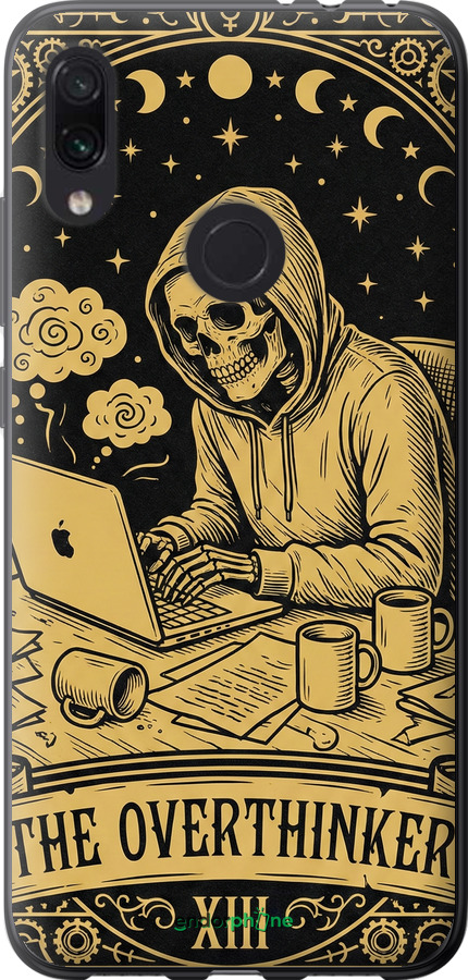 Силиконовый чехол The Overthinker для Xiaomi Redmi Note 7 - 6774u-1639 изображение 