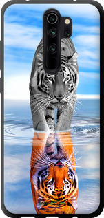 TPU чехол Тигр для Xiaomi Redmi Note 8 Pro - 6016b-1783 изображение 