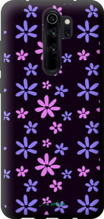 TPU чехол з квітами для Xiaomi Redmi Note 8 Pro - 6258b-1783 изображение 