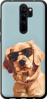 TPU чехол Пес в очках для Xiaomi Redmi Note 8 Pro - 6381b-1783 изображение 