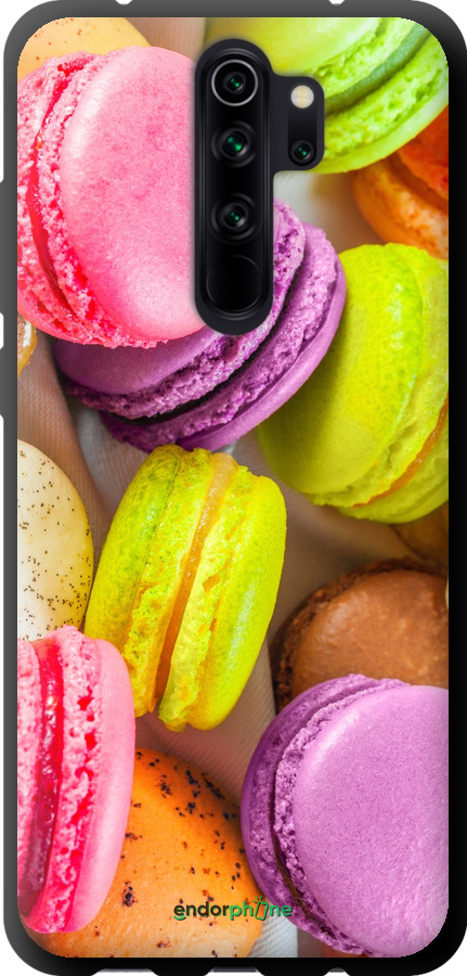 

Coque du TPU noir "Macarons" pour Xiaomi Redmi Note 8 Pro, Jaune