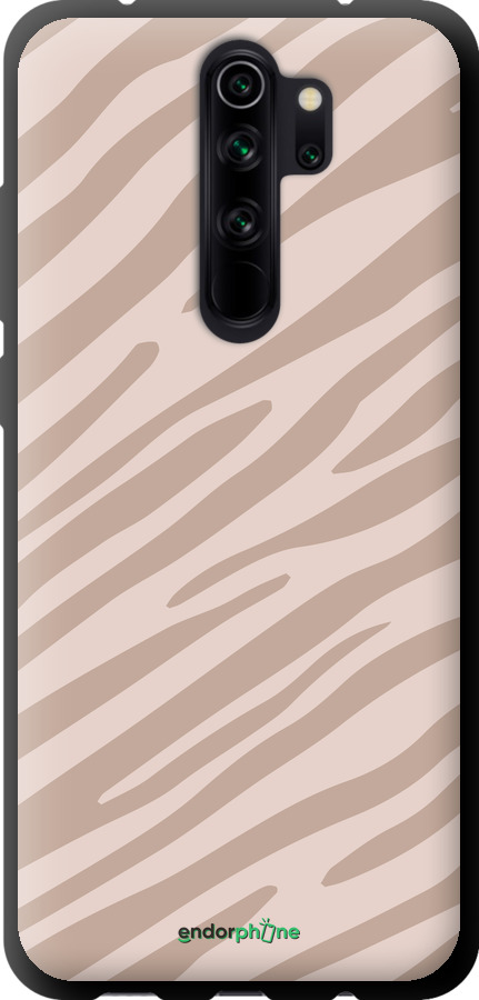 TPU чехол Зебра беж для Xiaomi Redmi Note 8 Pro - 4875b-1783 изображение 