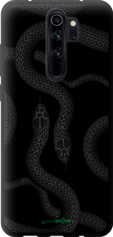 TPU чехол Змії для Xiaomi Redmi Note 8 Pro - 5473b-1783 изображение 