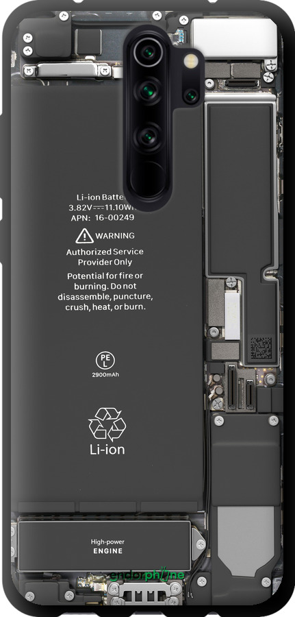 

TPU schwarz Hülle Angaben zum Smartphone" für Xiaomi Redmi Note 8 Pro"