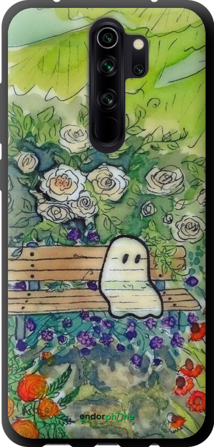 TPU чехол Грустное привидение для Xiaomi Redmi Note 8 Pro - 6403b-1783 изображение 