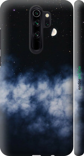 3D пластиковый матовый чехол Ночное небо для Xiaomi Redmi Note 8 Pro - 6450m-1783 изображение 