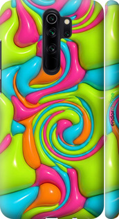 3D пластиковый матовый чехол Y2K Jelly Dream для Xiaomi Redmi Note 8 Pro - 6780m-1783 изображение 