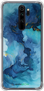 Силіконовий протиударний с посиленими кутами чехол Акварель для Xiaomi Redmi Note 8 Pro - 6320sp-1783 изображение 