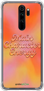 Силикон с усиленными углами чехол Aura Gradient Main Character Energy Aesthetic Y2K для Xiaomi Redmi Note 8 Pro - 6783sp-1783 изображение 