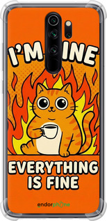 Силикон с усиленными углами чехол 'Funny Cat' для Xiaomi Redmi Note 8 Pro изображение 6