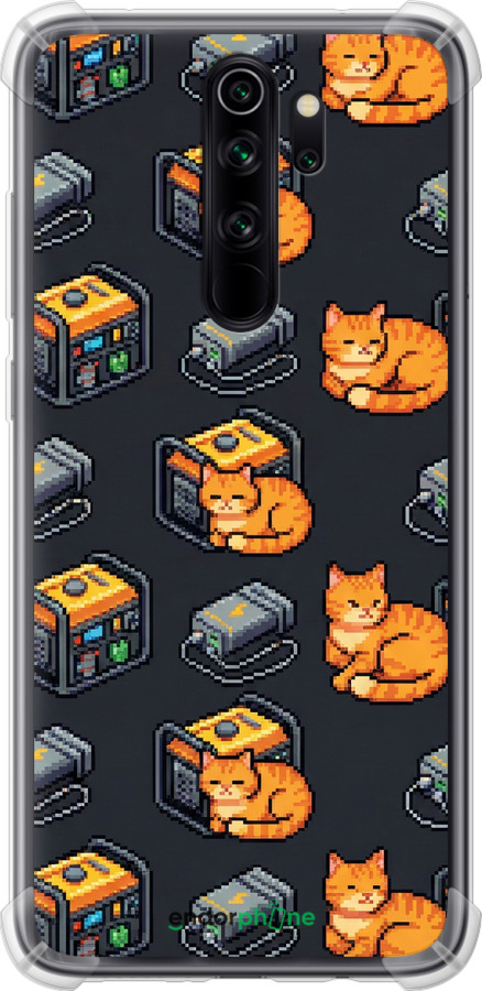 Силикон с усиленными углами чехол Autonomous Zone для Xiaomi Redmi Note 8 Pro - 6771sp-1783 изображение 