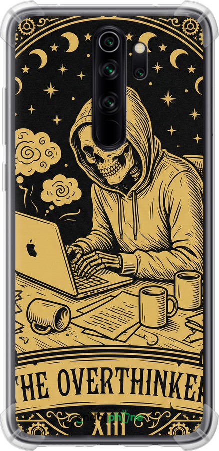Силіконовий протиударний с посиленими кутами чехол The Overthinker для Xiaomi Redmi Note 8 Pro - 6774sp-1783 изображение 