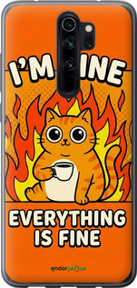 Силіконовий чехол Funny Cat для Xiaomi Redmi Note 8 Pro - 6786u-1783 изображение 