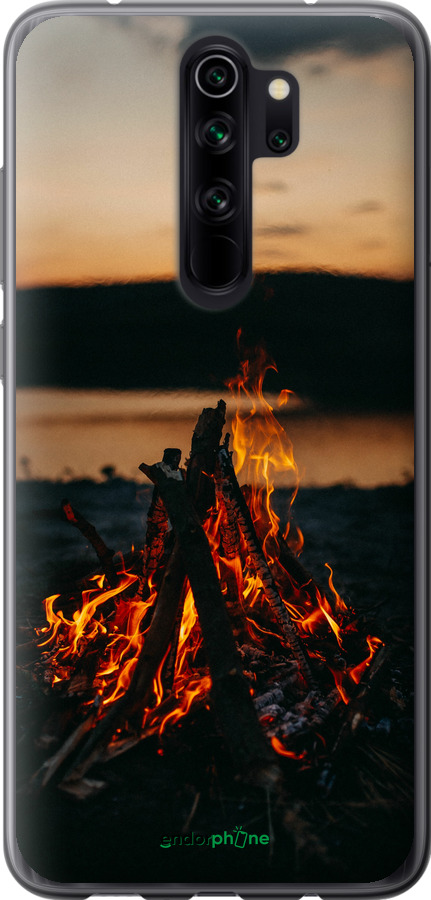 2D пластиковий чехол Вогонь для Xiaomi Redmi Note 8 Pro - 6021t-1783 изображение 