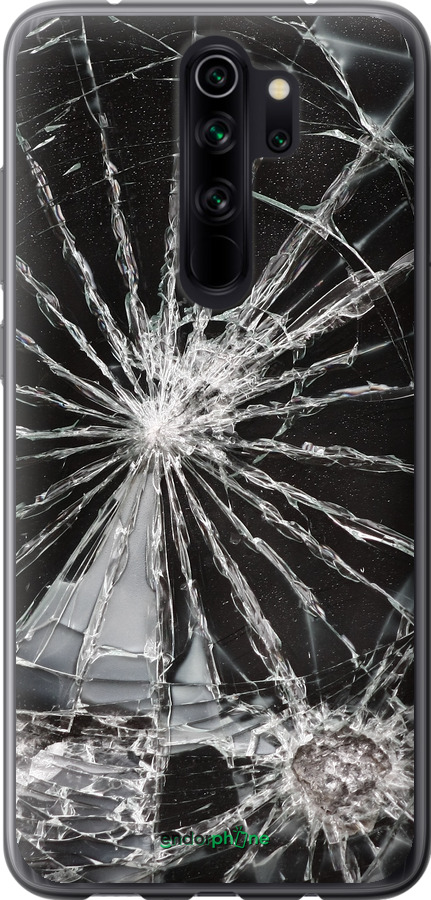 2D пластиковый чехол Glass для Xiaomi Redmi Note 8 Pro - 6608t-1783 изображение 