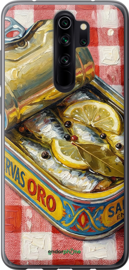 2D пластиковый чехол Vintage Sardine Tin Phone для Xiaomi Redmi Note 8 Pro - 6772t-1783 изображение 