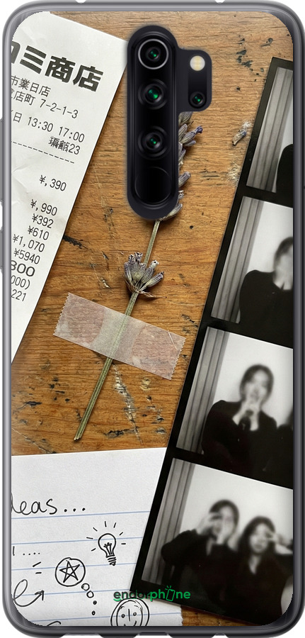 2D пластиковый чехол Aesthetic Scrapbook Collage для Xiaomi Redmi Note 8 Pro - 6773t-1783 изображение 