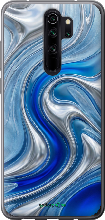 Силиконовый чехол Liquid Chrome для Xiaomi Redmi Note 8 Pro - 6781u-1783 изображение 