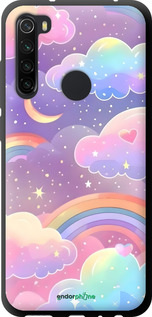 TPU чехол Хмари та веселка для Xiaomi Redmi Note 8 - 6312b-1787 изображение 