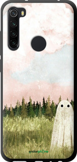 TPU чехол Привидение для Xiaomi Redmi Note 8 - 6401b-1787 изображение 