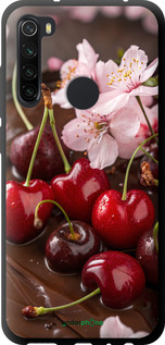 TPU чехол Вишня у шоколаді для Xiaomi Redmi Note 8 - 6698b-1787 изображение 