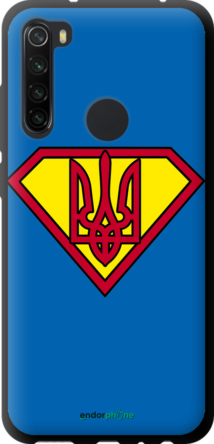 TPU чехол Супер Тризуб для Xiaomi Redmi Note 8 - 1164b-1787 изображение 