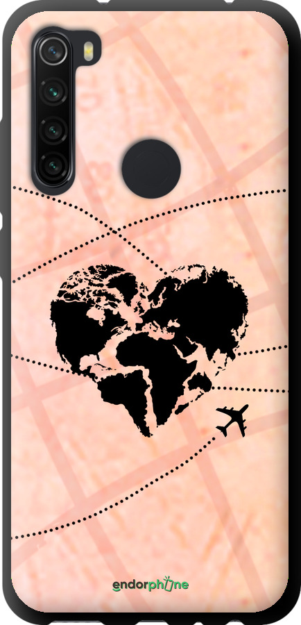 TPU чехол Подорожуй для Xiaomi Redmi Note 8 - 4607b-1787 изображение 