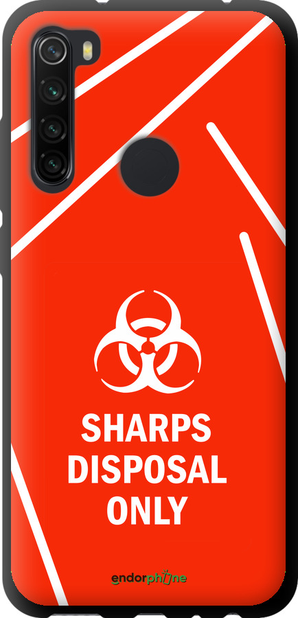 TPU чехол biohazard 27 для Xiaomi Redmi Note 8 - 4843b-1787 изображение 