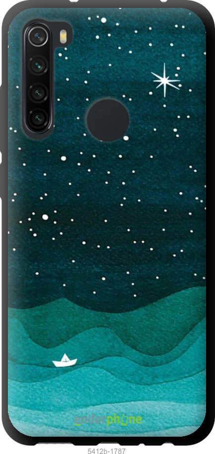 TPU чехол № 5412 для Xiaomi Redmi Note 8 - 5412b-1787 изображение 