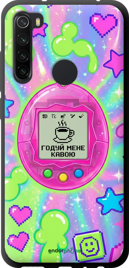 TPU чехол Y2K Aesthetic Retro Pet: Годуй мене кавою для Xiaomi Redmi Note 8 - 6784b-1787 изображение 
