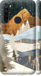 3D пластиковый матовый чехол № 5430 для Xiaomi Redmi Note 8 - 5430m-1787 изображение 