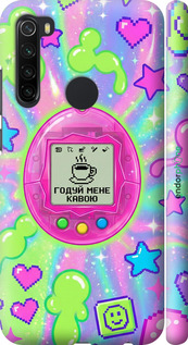 3D пластиковый матовый чехол 'Y2K Aesthetic Retro Pet: Годуй мене кавою' для Xiaomi Redmi Note 8 изображение 11