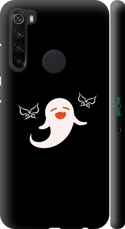 3D пластиковый матовый чехол Genshin Impact Ху Тао Искусство духа-призрака для Xiaomi Redmi Note 8 - 6534m-1787 изображение 