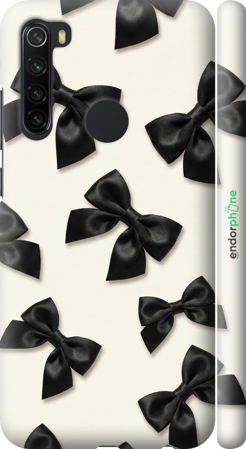 3D пластиковый матовый чехол Dark Coquette для Xiaomi Redmi Note 8 - 6765m-1787 изображение 