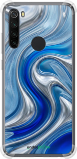 Силикон с усиленными углами чехол Liquid Chrome для Xiaomi Redmi Note 8 - 6781sp-1787 изображение 