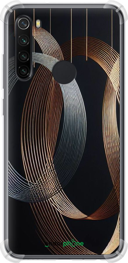 Силикон с усиленными углами чехол Симфония для Xiaomi Redmi Note 8 - 5835sp-1787 изображение 