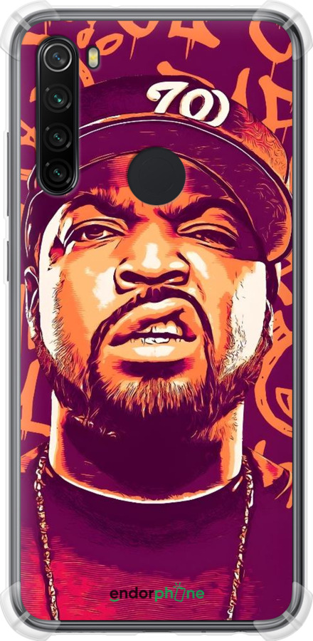 Силіконовий протиударний с посиленими кутами чехол Айс кюб для Xiaomi Redmi Note 8 - 6367sp-1787 изображение 