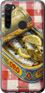 Силіконовий чехол Vintage Sardine Tin Phone для Xiaomi Redmi Note 8 - 6772u-1787 изображение 