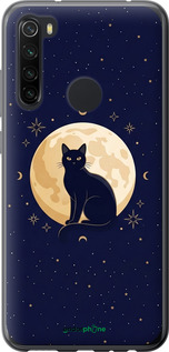 Силиконовый чехол Cute Cat Celestial/Witchy для Xiaomi Redmi Note 8 - 6787u-1787 изображение 