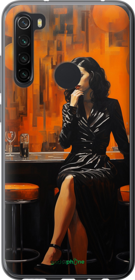 Силіконовий чехол Чохол для телефону для Xiaomi Redmi Note 8 - 5961u-1787 изображение 