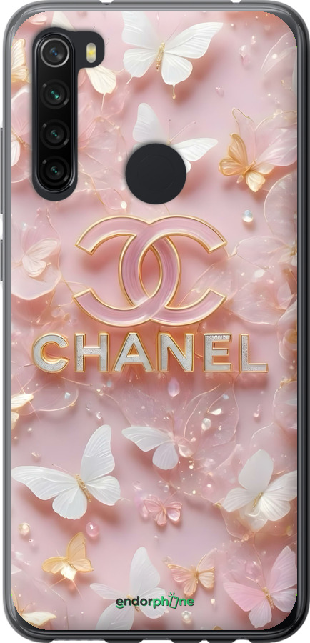 Силиконовый чехол Шанель для Xiaomi Redmi Note 8 - 6366u-1787 изображение 